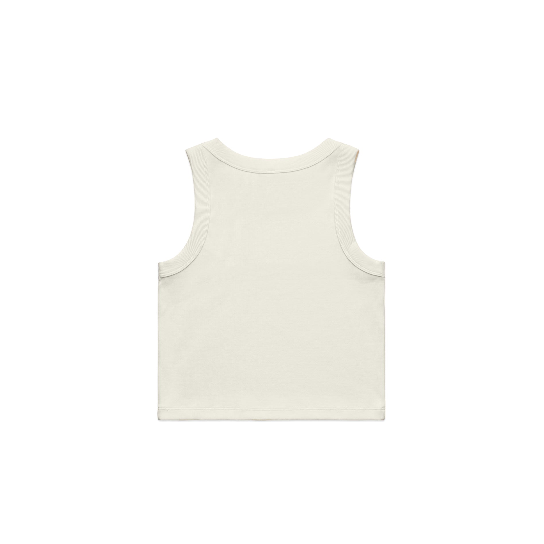 Wo's Organic Rib Crop Tank 4064G