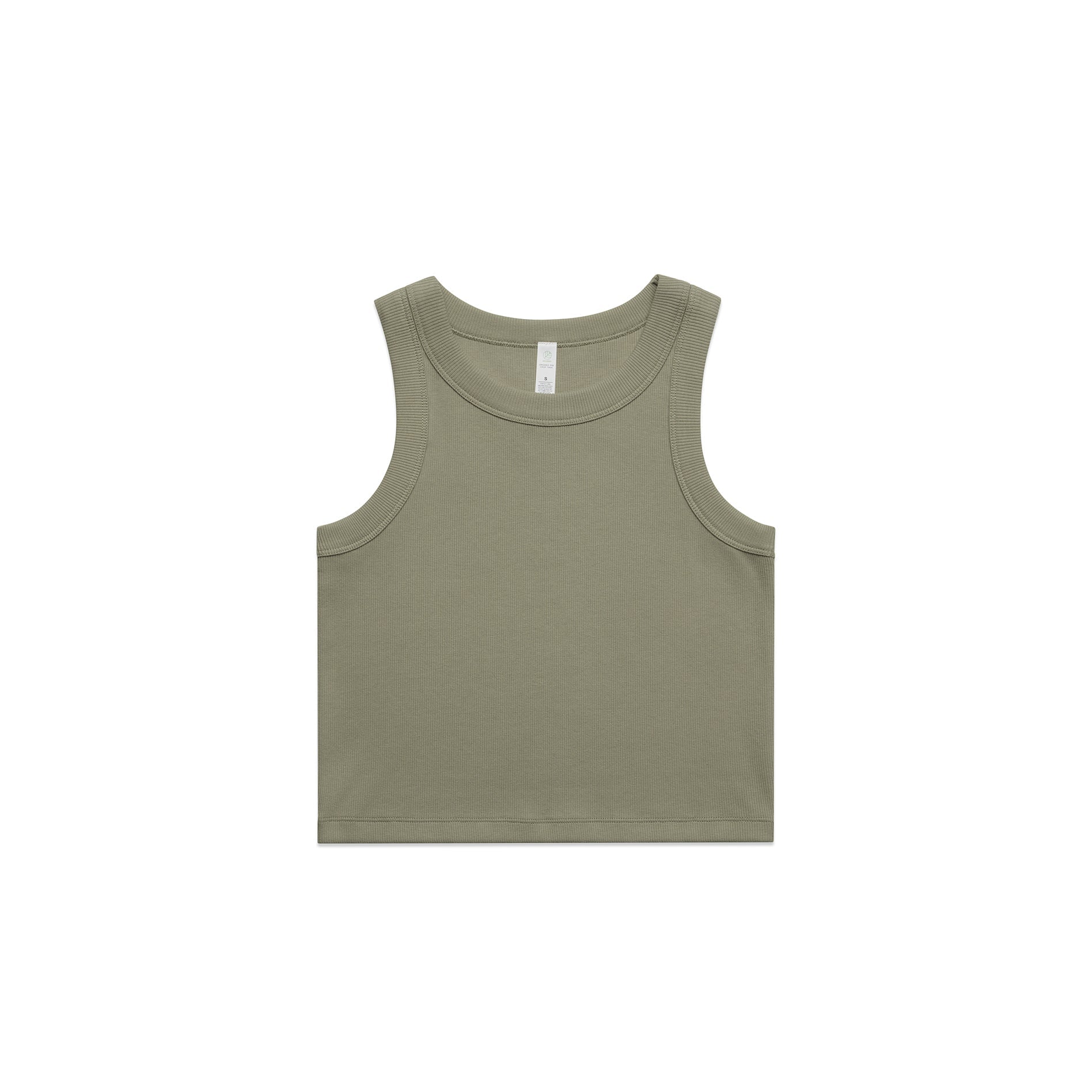 AS Colour Wo's Organic Rib Crop Tank 4064G