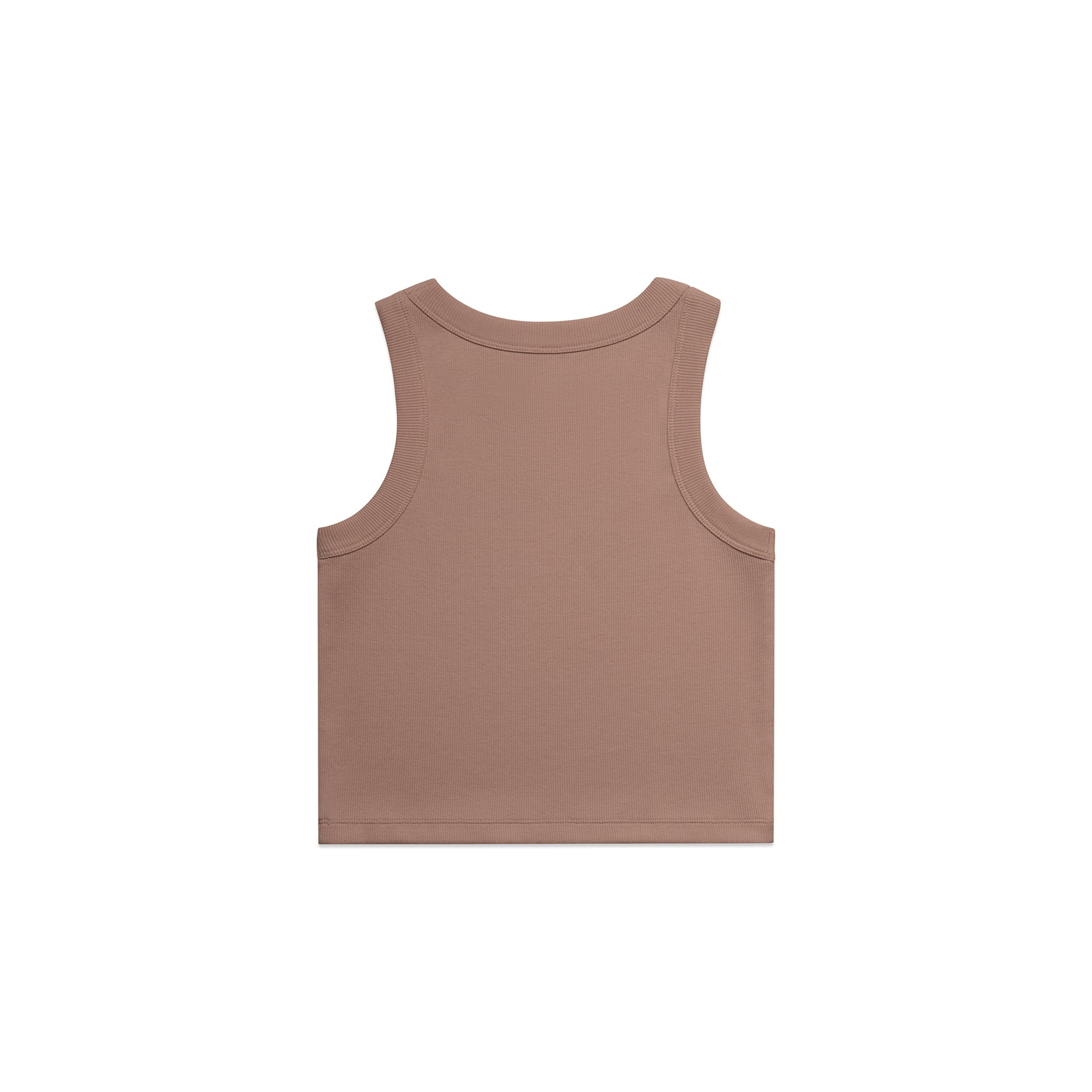 Wo's Organic Rib Crop Tank 4064G