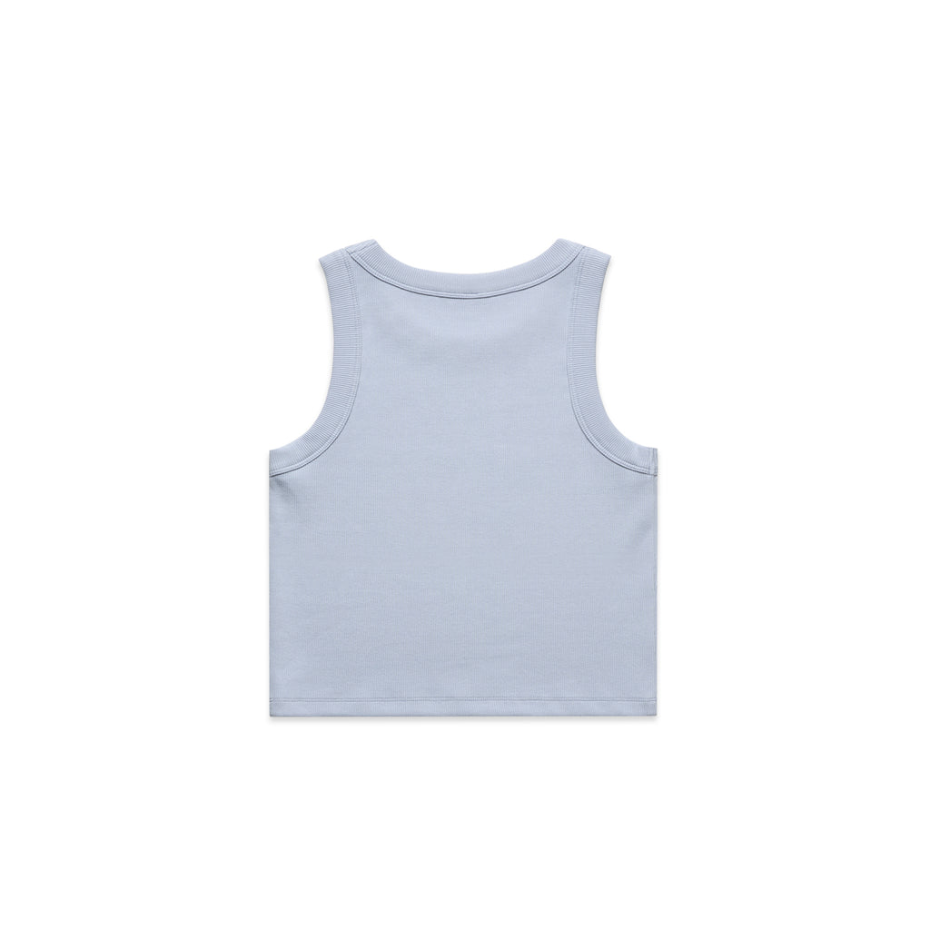Wo's Organic Rib Crop Tank 4064G