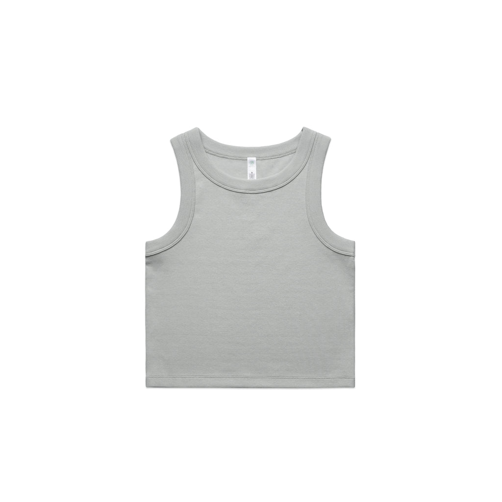 Wo's Organic Rib Crop Tank 4064G