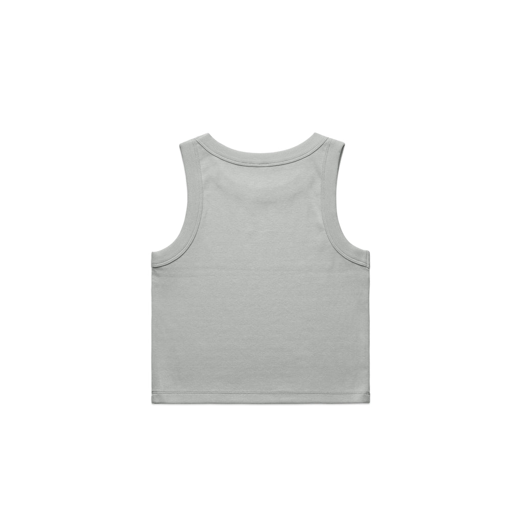 Wo's Organic Rib Crop Tank 4064G