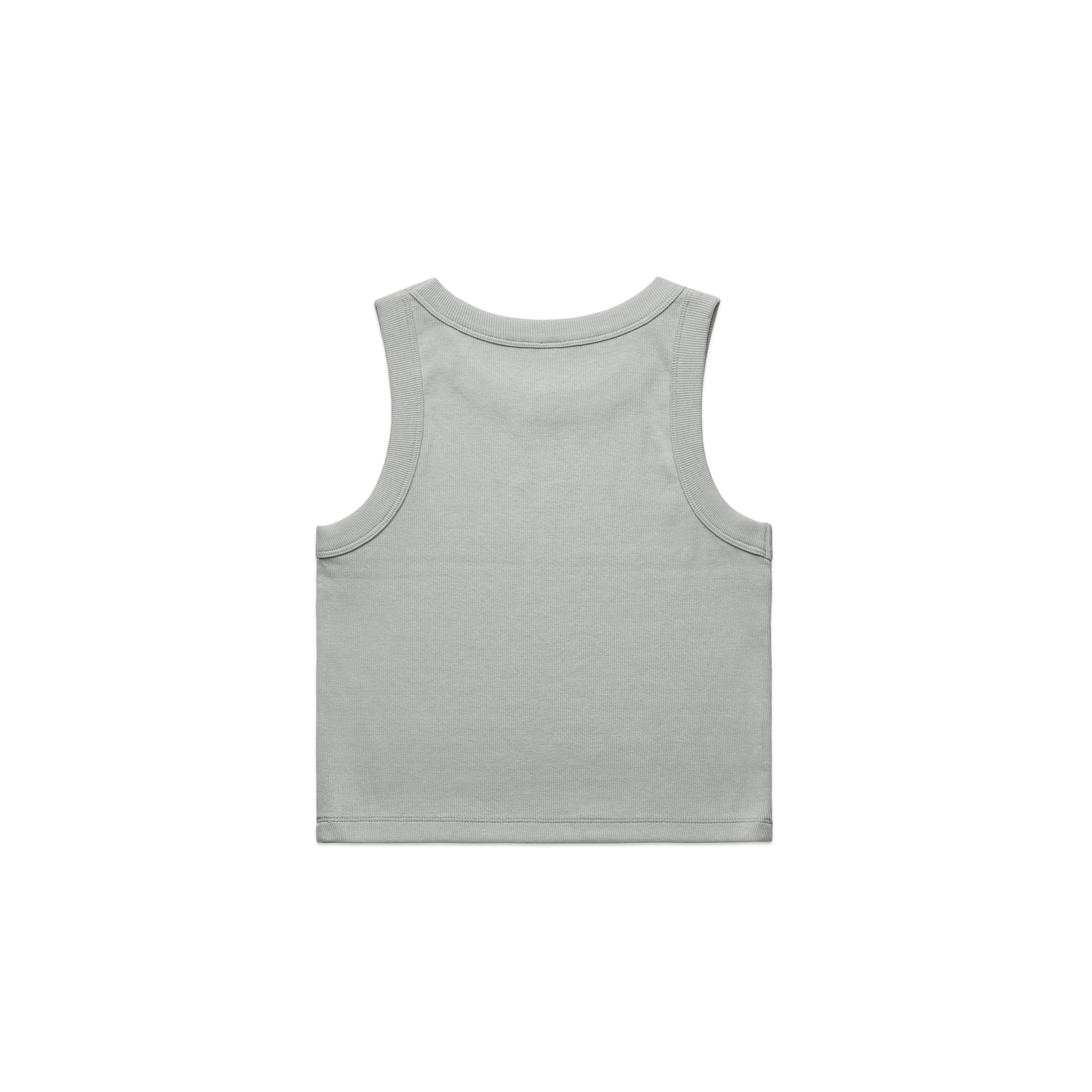 Wo's Organic Rib Crop Tank 4064G