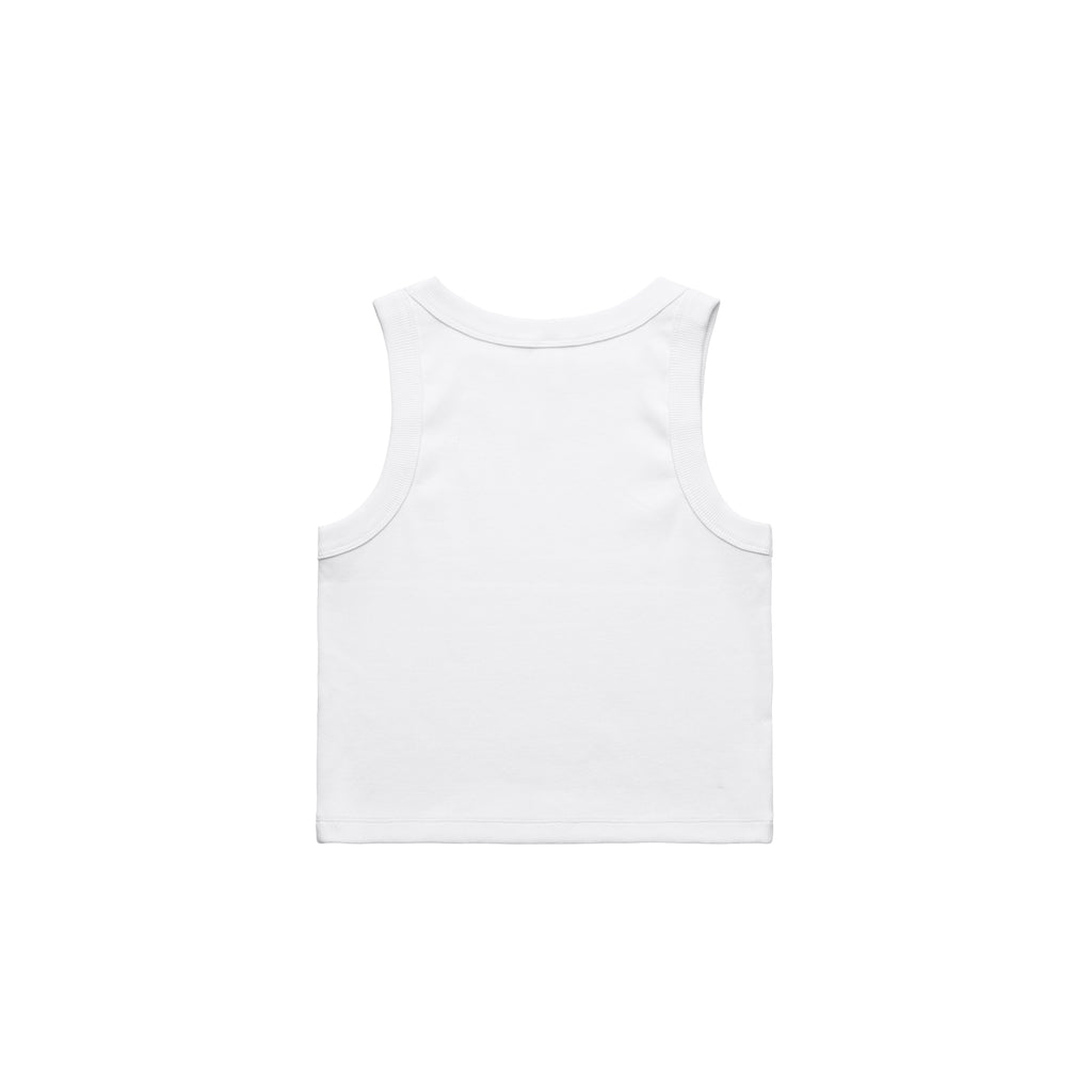 Wo's Organic Rib Crop Tank 4064G