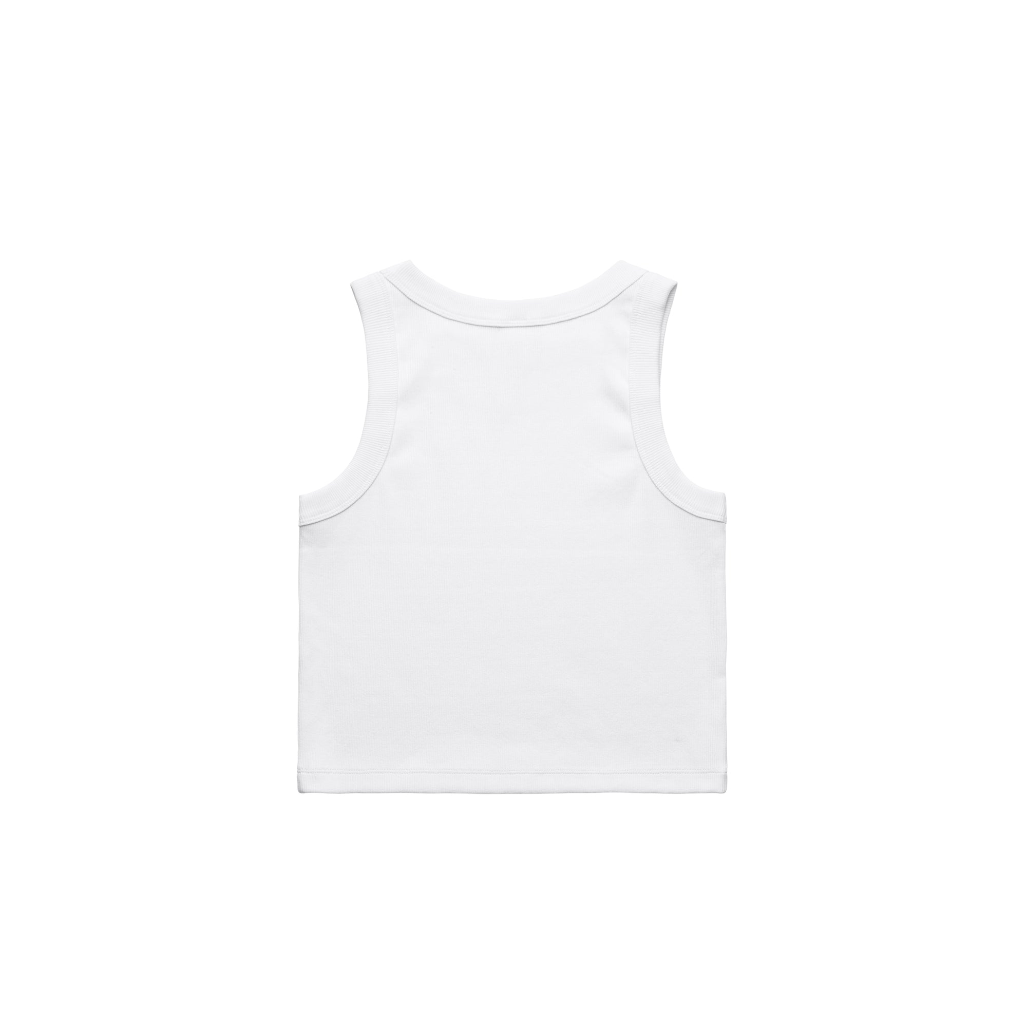 Wo's Organic Rib Crop Tank 4064G