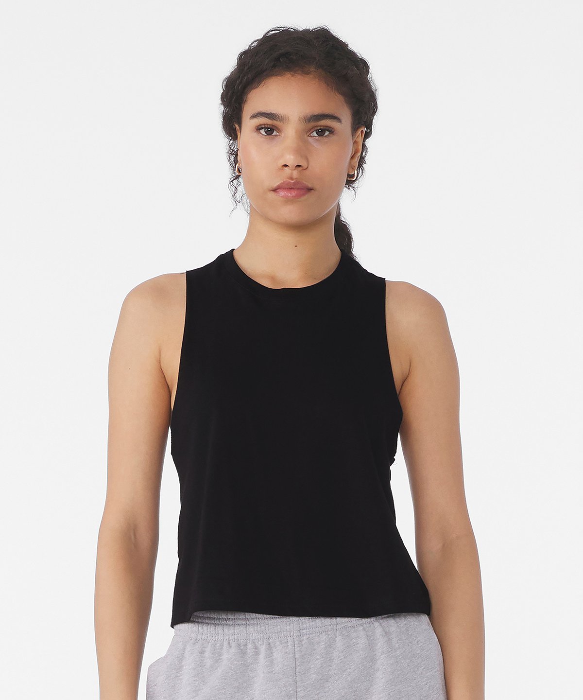 Bella + canvas Women's racerback cropped tank