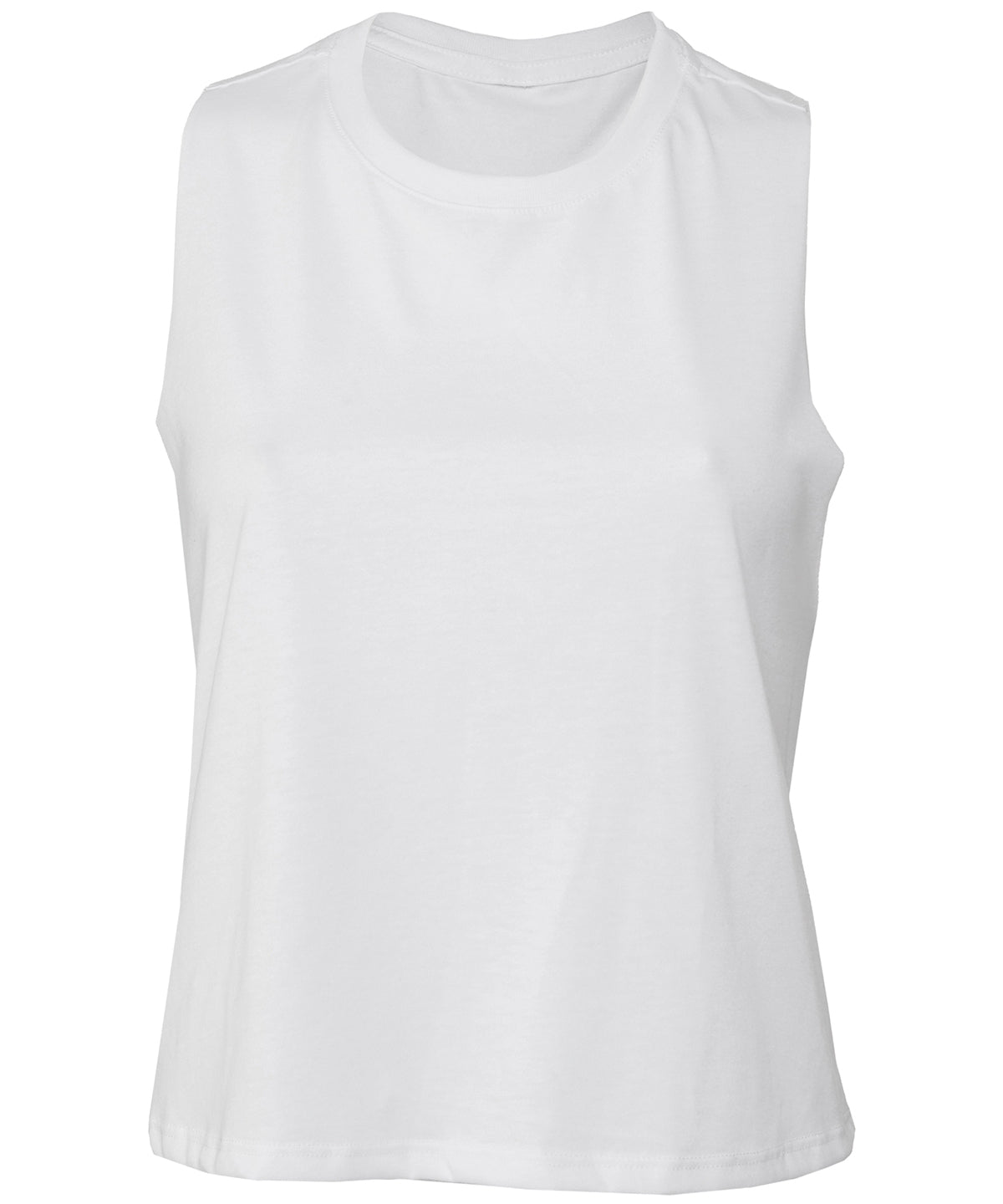Bella + canvas Women's racerback cropped tank